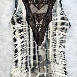 Tiger Printed Tunic 🖤